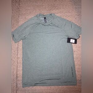 Spiritual Gangster Mens Ocean Green Aries Active Tee Size M NEW